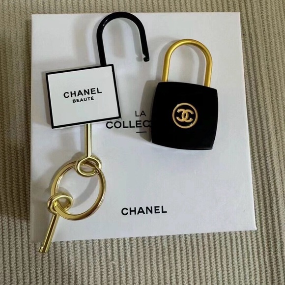 CHANEL Accessories - CHANEL Set of 2 Locks with Keys NIB NWT SEALED IN BOX
